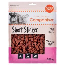 Companion Duck Short Sticker Godis med och 500g VALUEPACK